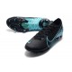 Chaussures Nike Mercurial Vapor 13 Elite FG Noir Bleu