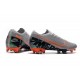 Chaussures Nike Mercurial Vapor 13 Elite FG Gris Orange