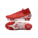 Chaussure Nike Mercurial Superfly VII Elite FG Rouge Blanc