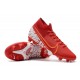 Chaussure Nike Mercurial Superfly VII Elite FG Rouge Blanc