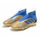 Chaussure Nouveaux adidas Predator 19+ FG Oro Bleu