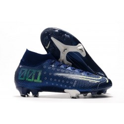 Chaussure Nike Dream Speed Mercurial Superfly VII Elite FG Bleu