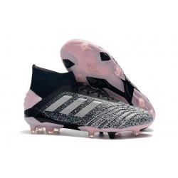 Chaussure Nouveaux adidas Predator 19+ FG Gris Argent Rose