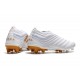 Neuf Crampons De Football Adidas Copa 19+ FG Blanc Or