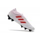 Neuf Crampons De Football Adidas Copa 19+ FG Blanc Rouge