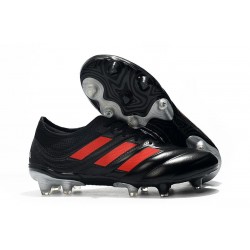 Nouvelles Crampons Football Adidas Copa 19.1 FG Noir Rouge 