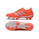 Nouvelles Crampons Football Adidas Copa 19.1 FG Rouge Blanc 