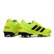 Nouvelles Crampons Football Adidas Copa 19.1 FG Volt Noir