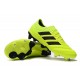 Nouvelles Crampons Football Adidas Copa 19.1 FG Volt Noir