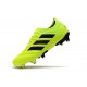 Nouvelles Crampons Football Adidas Copa 19.1 FG Volt Noir