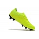 Nouvelles Crampons Football Adidas Copa 19.1 FG Volt Noir