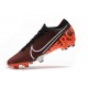 Nike Crampon Mercurial Vapor XIII Elite FG Edition Limitée Noir Blanc Cramoisi