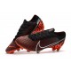 Nike Crampon Mercurial Vapor XIII Elite FG Edition Limitée Noir Blanc Cramoisi