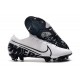 Nike Crampon Mercurial Vapor XIII Elite FG Blanc Noir