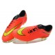 Chaussure De Football - Nike Hypervenom Phantom FG - Terrain Sec - Chaussure Homme Orange Jaune