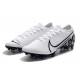 Nike Crampon Mercurial Vapor XIII Elite FG Blanc Noir