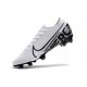 Nike Crampon Mercurial Vapor XIII Elite FG Blanc Noir