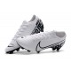 Nike Crampon Mercurial Vapor XIII Elite FG Blanc Noir