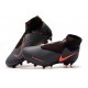 Nike Phantom Vision Elite FG Crampons Gris foncé /Mangue claire/Noir