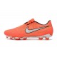 Chaussure de Foot Nike Phantom Venom Elite FG Mangue claire/Blanc