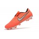 Chaussure de Foot Nike Phantom Venom Elite FG Mangue claire/Blanc