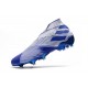 adidas Nemeziz 19+ FG Chaussures Foot - Blanc Bleu