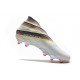 adidas Nemeziz 19+ FG Chaussures Foot - Blanc Noir Argent