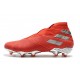 adidas Nemeziz 19+ FG Chaussures Foot - Rouge Argent