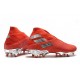adidas Nemeziz 19+ FG Chaussures Foot - Rouge Argent