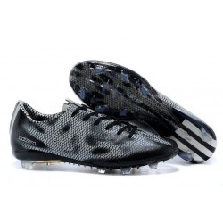 Nouvelle Chaussure de Foot F50 Messi Adizero Trx FG Noir Blanc