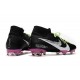 Nike Crampons Football Mercurial Superfly 7 Elite SE FG Noir Violet Blanc