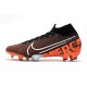 Nike Crampons Football Mercurial Superfly 7 Elite SE FG Noir Blanc Cramoisi