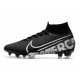 Nike Crampons Football Mercurial Superfly 7 Elite SE FG Noir Gris Métallique