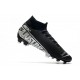 Nike Crampons Football Mercurial Superfly 7 Elite SE FG Noir Gris Métallique