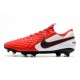 Crampons Neuf Nike Tiempo Legend VIII Elite FG Rouge Blanc