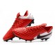 Crampons Neuf Nike Tiempo Legend VIII Elite FG Rouge Blanc