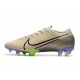 Nike Crampon Mercurial Vapor XIII Elite FG Sable du Désert Noir Violet psychique