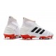 Nouveau Chaussures De Football adidas Predator Mania 19.1 FG ADV Blanc