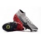 Nike Mercurial Superfly 7 Elite SG-Pro AC Neymar Platine Noir Rouge