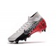 Nike Mercurial Superfly 7 Elite SG-Pro AC Neymar Platine Noir Rouge