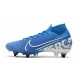 Nike Mercurial Superfly 7 Elite SG-Pro AC New Lights Bleu Blanc