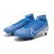 Nike Mercurial Superfly 7 Elite SG-Pro AC New Lights Bleu Blanc