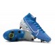 Nike Mercurial Superfly 7 Elite SG-Pro AC New Lights Bleu Blanc