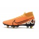 Nike Mercurial Superfly 7 Elite SG-Pro AC Orange Blanc Noir