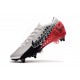 Nike Mercurial Vapor XIII Elite SG-Pro AC Neymar Platine Noir Rouge