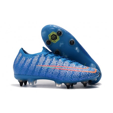 Nike Mercurial Vapor XIII Elite SG-Pro AC Bleu Rouge