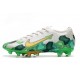 Nike Mercurial Vapor XIII Elite AG-PRO Mbappe Blanc Vert Or