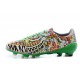 Nouvelle Chaussure de Foot F50 Messi Adizero Trx FG Yamamoto Bleu Vert Jaune