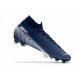 Nike Crampons Football Mercurial Superfly 7 Elite SE FG Bleu Blanc