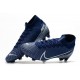 Nike Crampons Football Mercurial Superfly 7 Elite SE FG Bleu Blanc